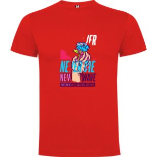 Neon Love Shirt Tshirt σε χρώμα Κόκκινο Large