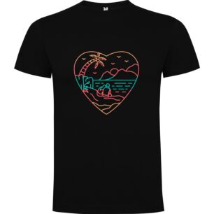 Neon Miami Nightscape Tshirt