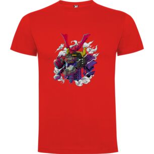 Neon Robo-Samurai Tshirt