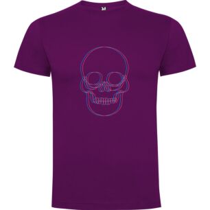Neon Skull Symmetry Tshirt