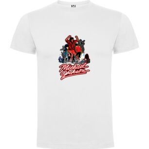 Neon Thriller Posse Tshirt σε χρώμα Λευκό 9-10 ετών