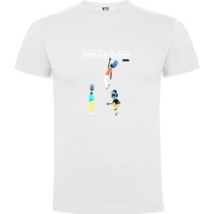 Neotrad Upside-Down Man Tshirt σε χρώμα Λευκό 7-8 ετών