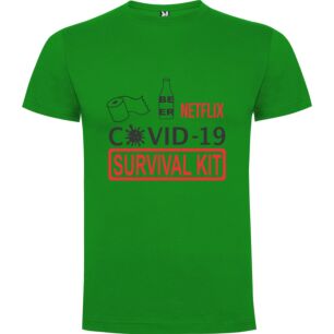 Netflix COVID Survival Kit Tshirt