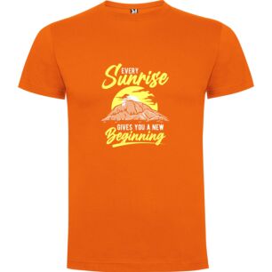 New Beginning Sunrise Shirt Tshirt