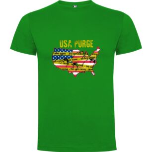 Nightmare USA Map Tshirt