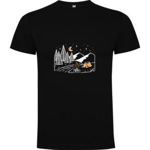 Nighttime Campfire Serenade Tshirt