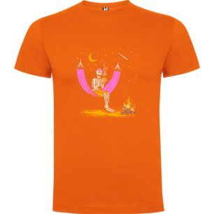 Nighttime Campfire Serenade Tshirt σε χρώμα Πορτοκαλί XLarge