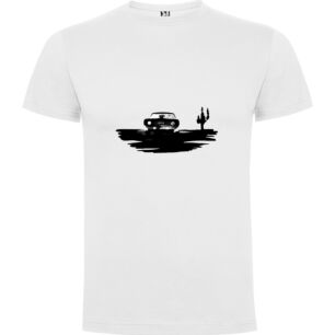 Noir Auto Desert Landscape Tshirt σε χρώμα Λευκό 3-4 ετών