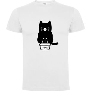 Noir Feline Mood Tshirt