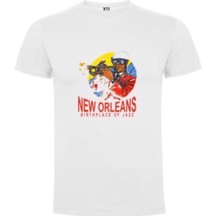 NOLA Jazz Revival Tshirt σε χρώμα Λευκό 11-12 ετών