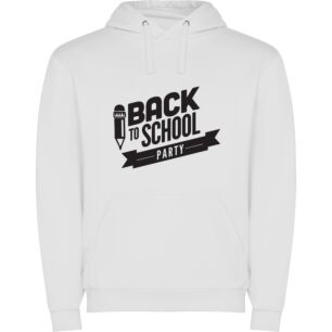 Nostalgic Back-to-School Bash Φούτερ με κουκούλα σε χρώμα Λευκό Large