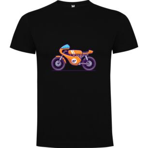 Numbered Orange Café Racer Tshirt