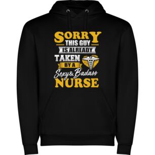 Nurse Humor Hits Hard Φούτερ με κουκούλα