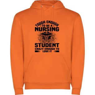 Nursing: Tough & Passionate Φούτερ με κουκούλα