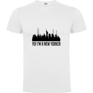 NYC Skyline Chic Tshirt σε χρώμα Λευκό 11-12 ετών