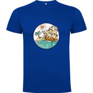 Oceanic Sail Sketch Tshirt