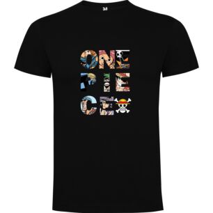 Oda-inspired One Piece Tshirt σε χρώμα Μαύρο 7-8 ετών