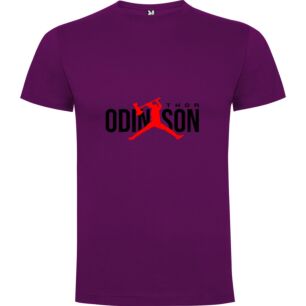 Odin's Red Black Ballers Tshirt