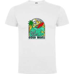 of good vibes) Tshirt σε χρώμα Λευκό XXXLarge(3XL)