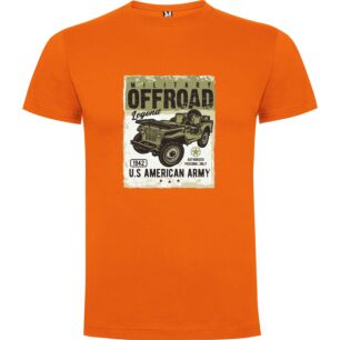 Offroad Military Jeep Tshirt