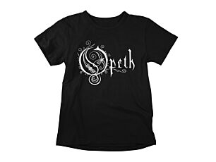 Opeth Logo White/Black T-Shirt