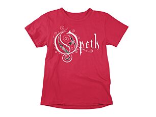 Opeth Logo White/Red T-Shirt