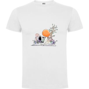 Orange Balloon Tales Tshirt σε χρώμα Λευκό 7-8 ετών