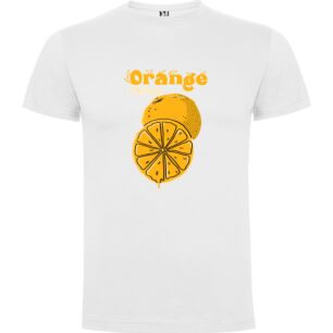 Orangic Slice Elegance Tshirt σε χρώμα Λευκό XXXLarge(3XL)