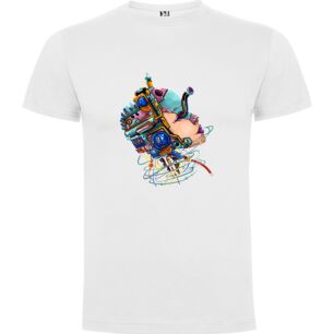 Organic Cyborg Artistry Tshirt σε χρώμα Λευκό Large