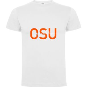 Osu Sports Logo Design Tshirt σε χρώμα Λευκό 3-4 ετών