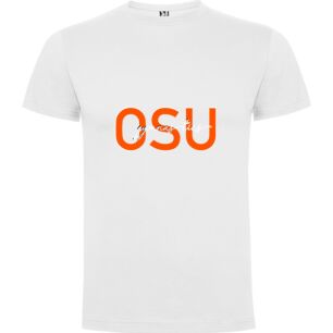 Osu Sports Logo Design Tshirt σε χρώμα Λευκό 5-6 ετών