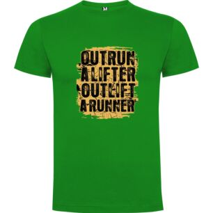 Outrun Art No Cutoff Tshirt