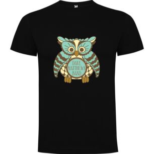 Owl Rock Logo Art Tshirt