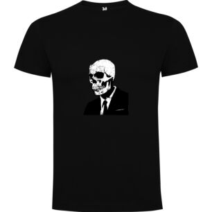 Painted Punk Skull Suit Tshirt