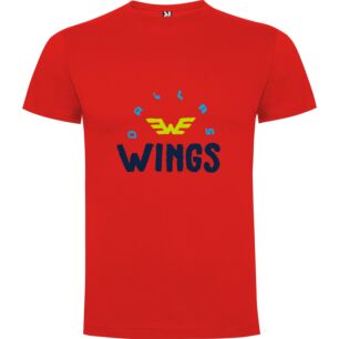 Painted Wings Spread Tshirt σε χρώμα Κόκκινο 3-4 ετών