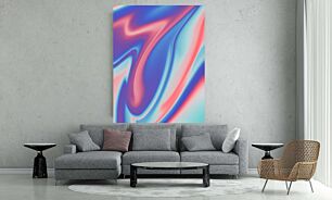 Πίνακας, μια θολή εικόνα μπλε και ροζ φόντου