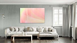 Πίνακας, μια θολή εικόνα ροζ και κίτρινου φόντου