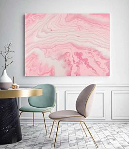 Πίνακας, κοντινό πλάνο μιας ροζ και λευκής μαρμάρινης επιφάνειας