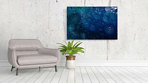 Πίνακας, κοντινό πλάνο με φυσαλίδες νερού σε μια επιφάνεια
