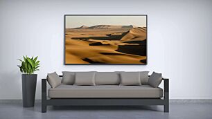 Πίνακας, μια ομάδα αμμοθινών στην έρημο
