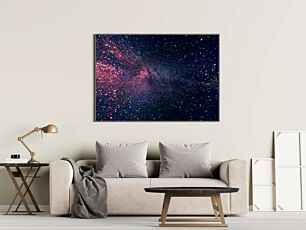 Πίνακας, ένας νυχτερινός ουρανός γεμάτος με πολλά αστέρια