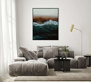 Πίνακας, μια ζωγραφιά ενός μεγάλου όγκου νερού