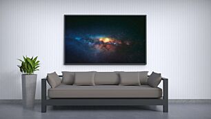Πίνακας, μια εικόνα ενός νυχτερινού ουρανού γεμάτο με αστέρια