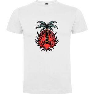 Palm Ink Masterpiece Tshirt σε χρώμα Λευκό XXXLarge(3XL)