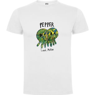 Palm Motion Pepe Art Tshirt σε χρώμα Λευκό 5-6 ετών