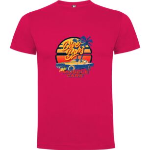 Palm Muscle Outrun Tshirt