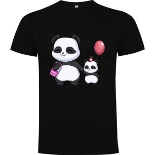 Panda Balloon Buddy Tshirt