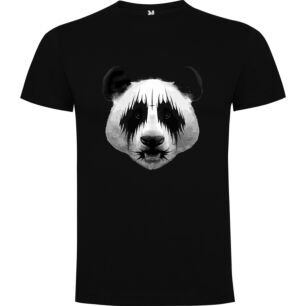 Panda Magic Monochrome Majesty Tshirt