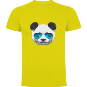 Panda Shades Tshirt σε χρώμα Κίτρινο 7-8 ετών