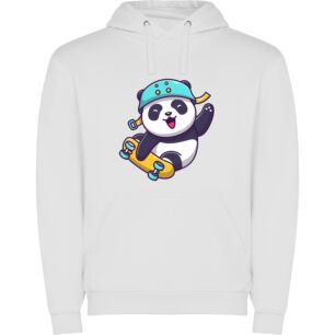 Panda Skateboard Madness Φούτερ με κουκούλα